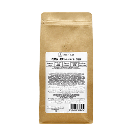 Mary Rose -  Bohnenkaffee Brazil Guaxupe premium 1 kg