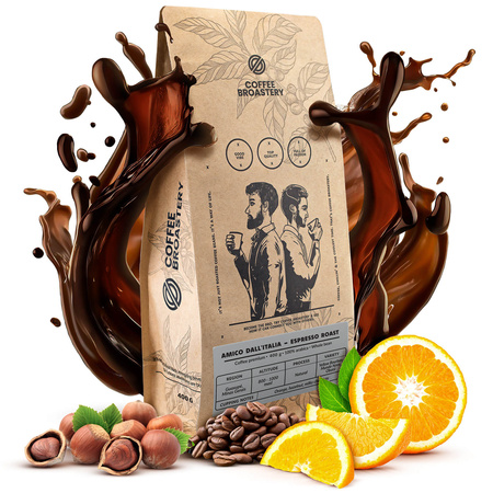 Coffee Broastery - Bohnenkaffee Amico dall'Italia Espresso Roast 400 g