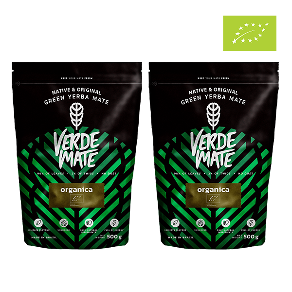 2 x Verde Mate Green Organica 500g 1kg