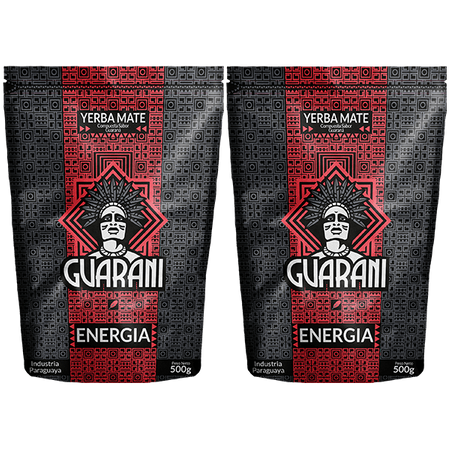 Yerba Mate Guarani Energia con Guarana 2x500g=1kg