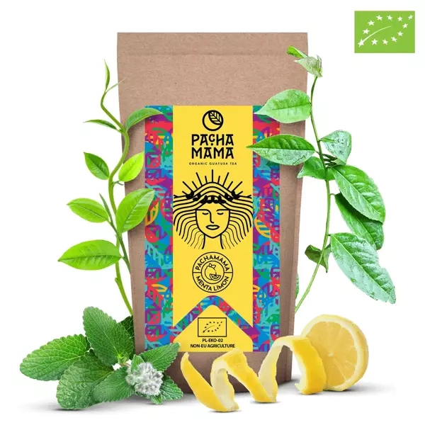 Guayusa Pachamama Menta Limon 100g Organisch zertifiziert