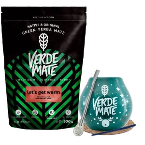 Mate Tee Verde Mate Let's Get Warm Winter-Set 500g