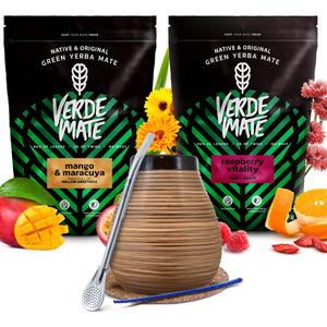 Verde Mate Tee Set Keramik Kalebasse Bombilla