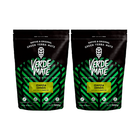 Mate Tee Verde Mate Green Menta Limon 1000g 1kg