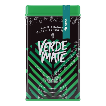 Yerbera – Dose mit Verde Mate Green Fitness 0,5 kg –Kräuter-Früchte Mate Tee aus Brasilien