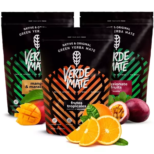 Verde Mate Green Mate Tee Set Fruchtig 3x500 1,5kg