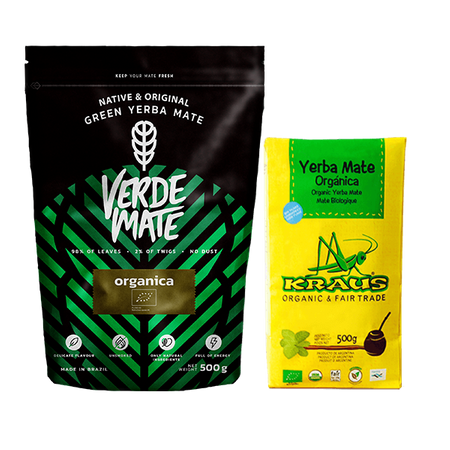 Verde Mate Green Organica 500g + Kraus Organica 500g