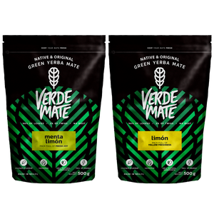 Verde Mate Green Limon 500g + Verde Mate Green Menta Limon 500g