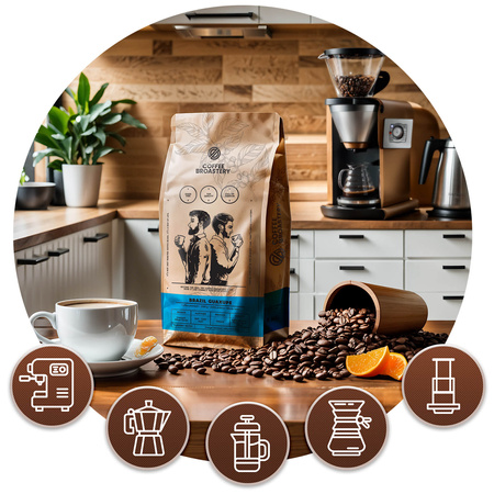 Set Coffee Broastery Costa Rica San Rafael + Nicaragua Colibrí Azul + Brazil Guaxupe 3x1kg (3kg)