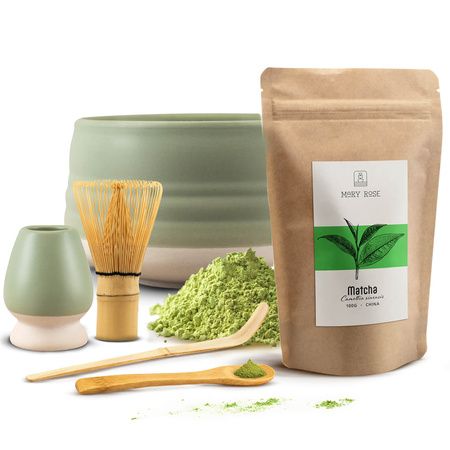 Matcha-Tee-Aufbrühset