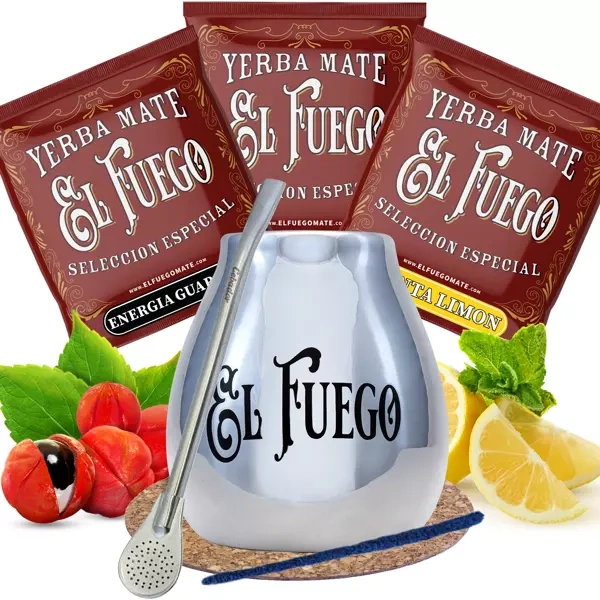 Yerba Mate BEST QUALITY 3x50g El Fuego