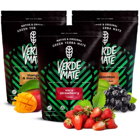 Verde Mate Green Mate Tee Set Fruchtig 3x500 1,5kg