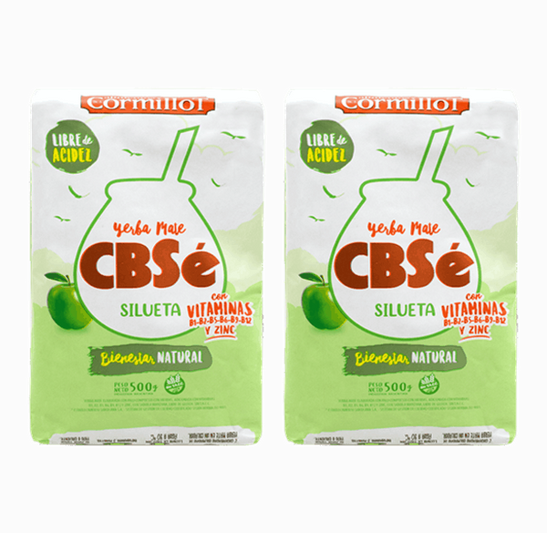 Yerba Mate CBSE Silueta 2x0,5kg 1KG