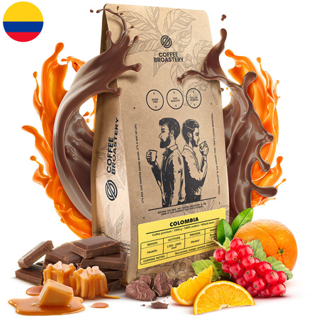 Set Coffee Broastery Colombia Medellin + Brazil Cerrado 2x1kg (2kg)