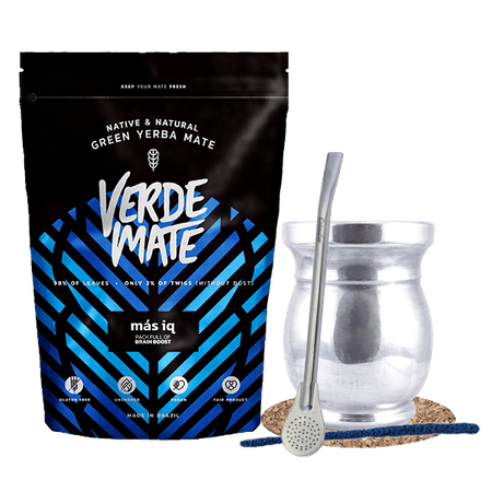 Set Yerba Verde Mate Mas IQ 0,5kg + Palo Santo