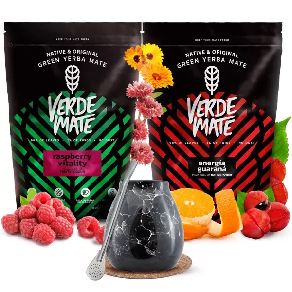 Verde Mate Tee Set Keramik Kalebasse Bombilla