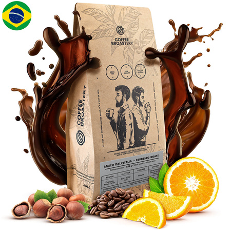 Coffee Broastery - Bohnenkaffee Amico dall'Italia Espresso Roast 400 g