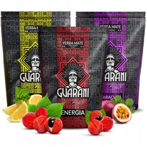 Yerba Mate Guarani 3x500g verschiedene