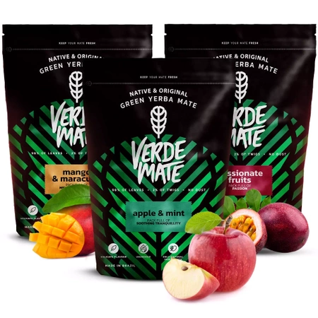 Verde Mate Green Mate Tee Set Fruchtig 3x500 1,5kg