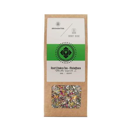 Aromantra x Mary Rose – Wurzelchakra-Tee Muladhara (Kräutertee) 50 g