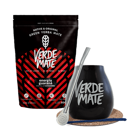 Set Yerba Verde Mate Energia 0,5kg 