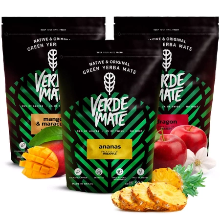 Verde Mate Green Mate Tee Set Fruchtig 3x500 1,5kg