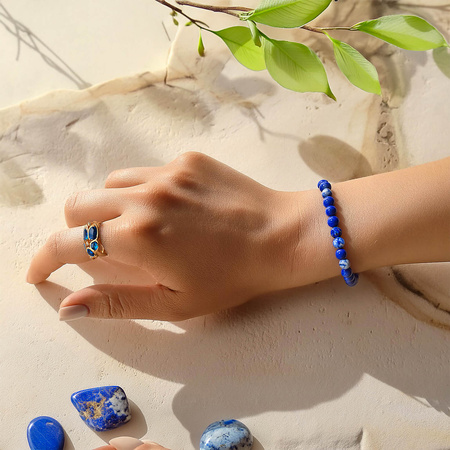 Armband mit Lapislazuli