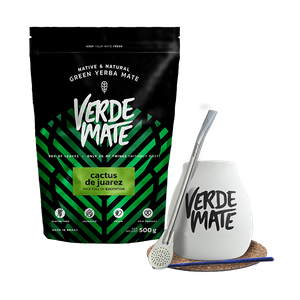 Mate Tee Set Verde Mate Cactus