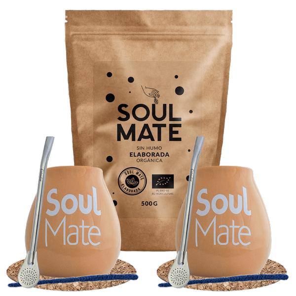 Yerba Mate Set Soul Mate Organica 500g