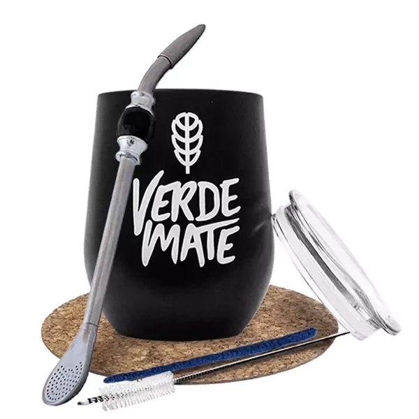 Yerba Verde Mate-Set TermoLid Matratze bombilla