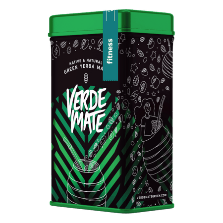 Yerbera – Dose mit Verde Mate Green Fitness 0,5 kg –Kräuter-Früchte Mate Tee aus Brasilien