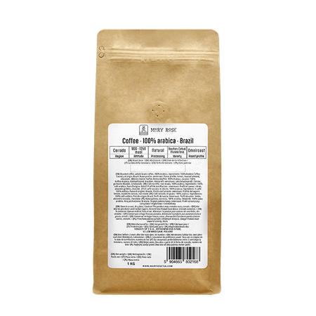 Mary Rose -  Bohnenkaffee Brazil Cerrado premium 1 kg