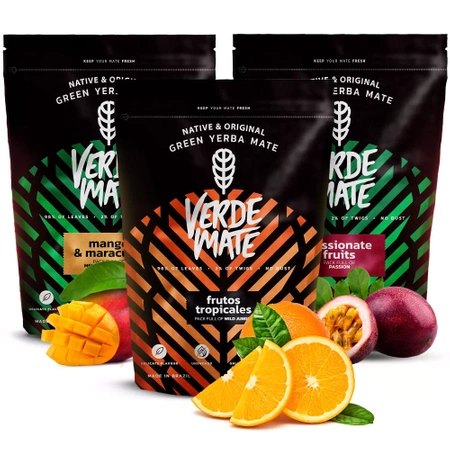 Verde Mate Green Mate Tee Set Fruchtig 3x500 1,5kg