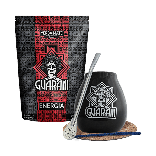 Set Yerba Mate Guarani Energia 0,5kg