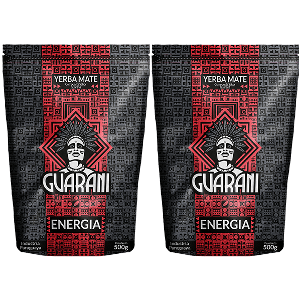 Yerba Mate Guarani Energia con Guarana 2x500g=1kg